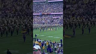 Is there a more beautiful sound than the Golden Band from Tigerland in Tiger Stadium LSU Band SEC [upl. by Christmann]