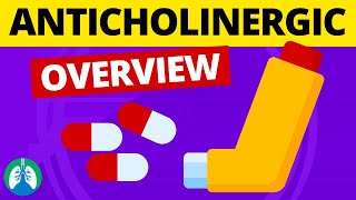 Anticholinergic Bronchodilators OVERVIEW  Parasympatholytic Agents [upl. by Nylahsoj]