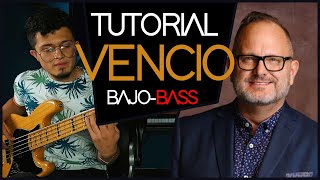 VENCIO  Marcos Witt BAJO  TUTORIAL con PARTITURA  25 Conmemorativo  BASS Cover  2021  Parte 2 [upl. by Ahtamas]