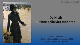 De Nittis pittore della vita moderna  Palazzo Reale Milano [upl. by Annaegroeg]