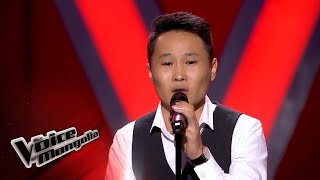 NyambayarG  quotZahiaquot  Blind Audition  The Voice of Mongolia 2018 [upl. by Ynnaf]