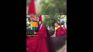 4 yr ago short video sogyal Rinpoche la kudung arrived chorten monastery Gangtok sikkim☸️💐💐 [upl. by Dottie]