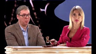 Vučić kod Jovane Jeremić u epizodi quotIspod svakog nivoaquot  ep316deo03 [upl. by Nahoj]