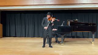 Sibelius Violin Concerto Op 47 Mvt I Concerto Competition Prelims [upl. by Anitsihc]