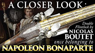 A Closer Look Double Barrel Flintlock made by Nicolas Boutet once belonging to NAPOLEON BONAPARTE [upl. by Graehme]