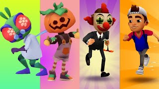 Subway Surfers Haunted Hood  World Tour Events  Dr Flyman Pumpkin Pete Frank and Diego [upl. by Aon]