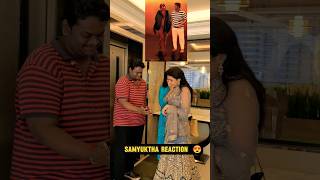 Samyuktha Reaction to my VFX [upl. by Enuahs]