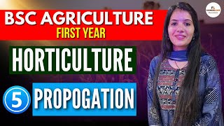 BSc Agriculture First Year  HORTICULTURE lecture 5th Plant propagation structures  farmers love [upl. by Atteuqahc643]