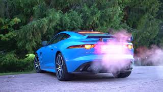 Jaguar Ftype SVR cold start [upl. by Alamaj919]