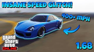 How To Do The FASTEST SPEED GLITCH In GTA 5 Online Over 400MPH [upl. by Telimay191]