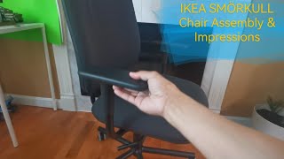 IKEA SMÖRKULL Chair Assembly amp Impressions [upl. by Haraj]