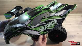 UNBOXING  Corally MURACO XP 6S 18 Brushless Power 6S Truggy LWB RTR  Basher  Shogun [upl. by Tedmund160]