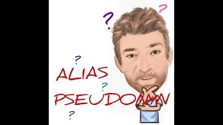 English Tutor Nick P Lesson 466 The Difference Between Alias and Pseudonym [upl. by Enirolf]