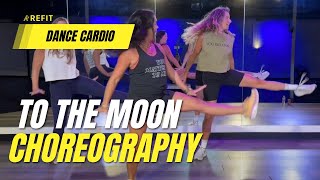 Dance Fitness Choreography  quotTo the Moonquot by Meghan Trainor  Athome cardio workout [upl. by Pansy]