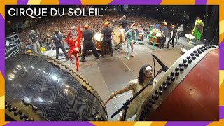 Imagine Dragons perform Radioactive with Mystere by Cirque du Soleil  Cirque du Soleil [upl. by Bruell]