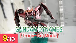 REVIEW HG 1144 건담 듀나메스 트랜스 암 모드  Gundam Dynames TransAm Mode [upl. by Airdnal]