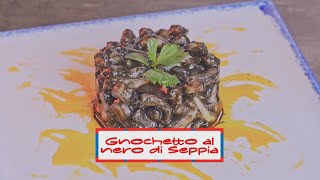 Gnocchetto al nero di seppia  CUCINA DAMARE [upl. by Aikenat]