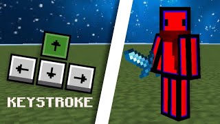 Keystrokes For Any Devices Minecraft Bedrock [upl. by Kciredor]