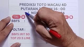 PREDIKSI TOTO MACAU HARI INI 20 NOVEMBER 2024  BOCORAN TOTO MACAU HARI INI  RUMUS JITU TOTOMACAU [upl. by Yelloh]