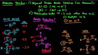 pka Part 3 Molecular Structure [upl. by Nanaj]