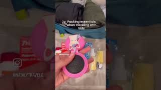 Kids Travel essentials traveltips whattopack [upl. by Ziagos969]