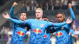 Gameplay FC 24  Rot Weiss Essen  RB Leipzig  DFB Pokal  2024 [upl. by Nohj]