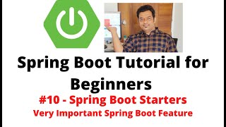 Spring Boot Tutorial for Beginners 10  Spring Boot Starters Very Important Feature [upl. by Maghutte397]