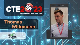 quotConnect the real and the virtualquot Thomas Willemann GoBe Robots  The Communication Technology Expo [upl. by Tannenwald903]