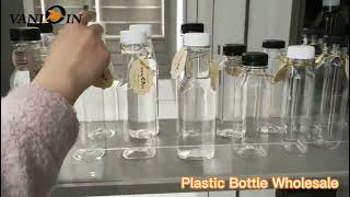 Factory Suppliers Plastic Bottle Wholesale 500ml PET Bottle for cold juice Beverage [upl. by Horner]