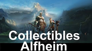 God of War Alfheim Collectibles Walkthrough [upl. by Ravid282]