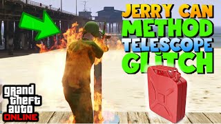 PATCHED GTA Online NEW Telescope Glitch with a Jerry Can 🔥🔥🔥 [upl. by Jessamine]