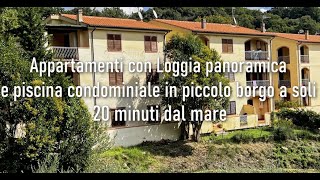 Experience LA DOLCE VITA TOSCANA in this flat with panoramic loggia and communal pool [upl. by Cy]