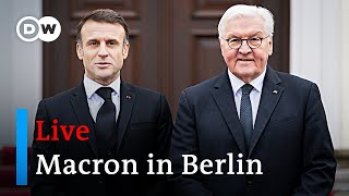 Live French President Macron pays state visit to Germany  DW News [upl. by Retrop775]