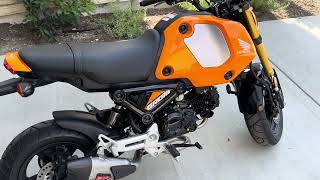 2024 Honda Grom New Yoshimura Exhaust [upl. by Sophia663]