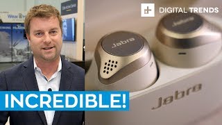 New Jabra Elite 75T True Wireless  First Look [upl. by Son]