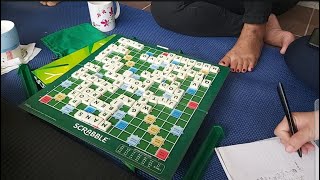 LETS PLAY SCRABBLE GAME  HOW TO PLAY SCRABBLE GAME  IYACHE amp MOM [upl. by Castara]