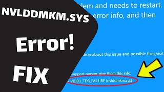 how to fix nvlddmkmsys Windows 10 [upl. by Fidela]