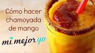 Cómo hacer chamoyada de mango [upl. by Anitsirk]