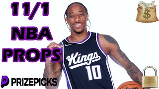 61 RUN PRIZEPICKS NBA PICKS  FRIDAY 11124  NBA PLAYER PROPS PICKS  NBA PROPS amp BETS TODAY [upl. by Amber952]