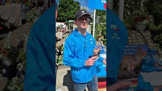 11052024 Hamburg  Bergedorf  AfD Infostand am Lohbrügger Marktplatz [upl. by Mali858]