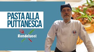 quotPasta alla Puttanescaquot culinaria puttanesca pasta napoli rendelucci cozinhaitaliana [upl. by Otsuj]