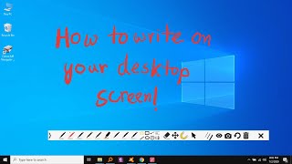 Top 5 apps to write  draw amp annotate on desktop screen  ppInk demo [upl. by Kono]