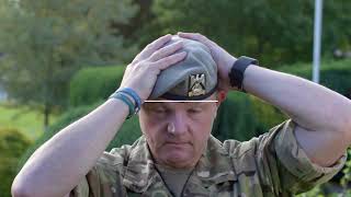 Army Cadets Official  How to Wear a Beret [upl. by Hanad511]