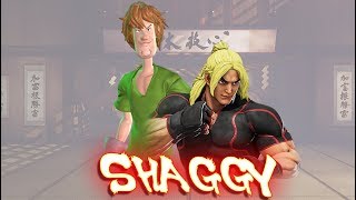 Street Fighter V PC AE mods  Ken as Shaggy by mohamedelkordy129 [upl. by Philine]