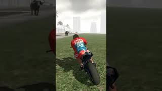 police bike rider🤠 trending gaming automobile viralshort youtubeshorts luckyhelper [upl. by Yenetruoc]