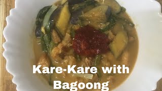 PORK KAREKARE with BAGOONG [upl. by Antonin546]