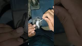 Luggage wheel repair feviquick cotton [upl. by Lebam]