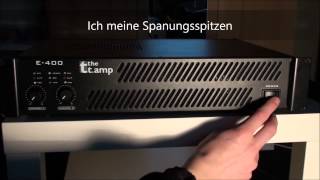 Test und check zur The tamp E400 [upl. by Babb]