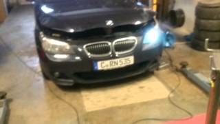 Bmw E60 E61 Lichthupe BiXenon codiert [upl. by Pebrook957]