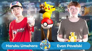 Haruku vs Evan  Pokémon TCG Seniors Finals  Pokémon Worlds 2024 [upl. by Edas140]